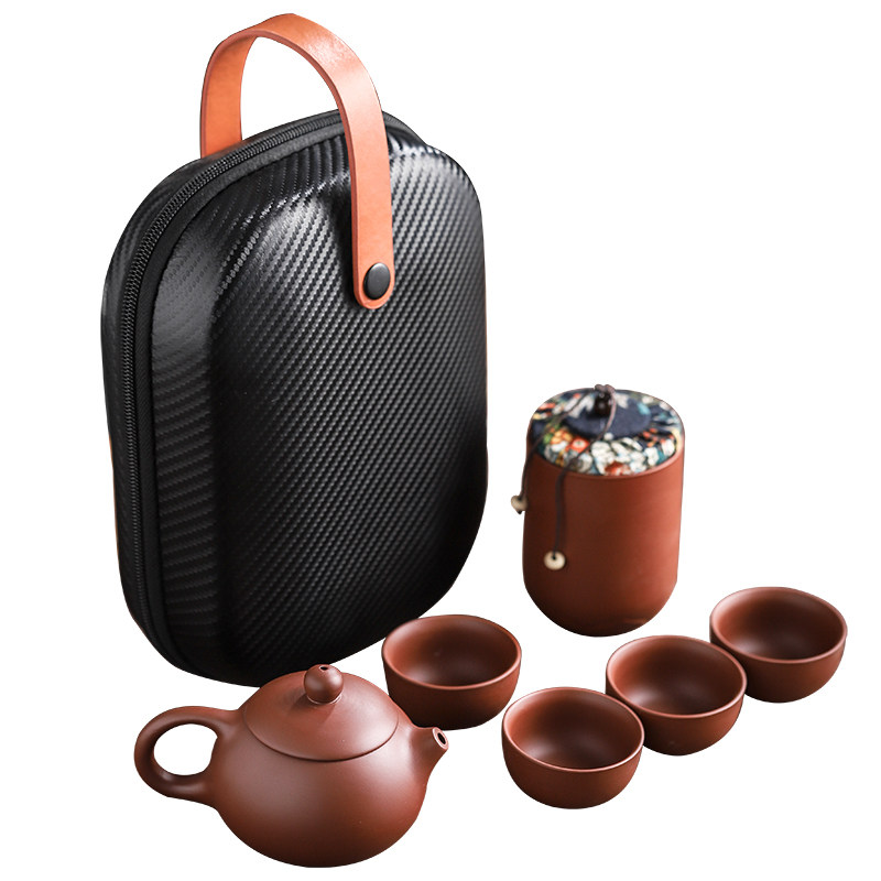 旅行茶具便携式套装家用茶叶罐