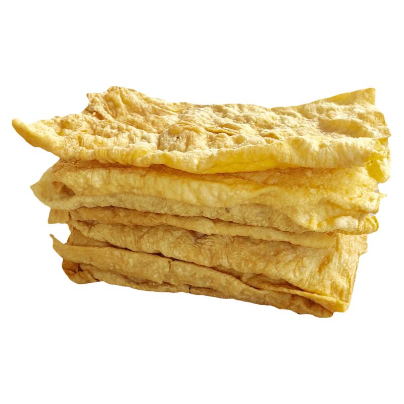 10斤大片油炸腐竹螺蛳粉潮汕火锅麻辣烫广西柳州炸腐竹皮即食商用