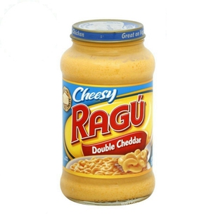 美国进口Ragu乐鲜双重奶酪切达芝士酱调味酱意面酱汉堡炸鸡三明治