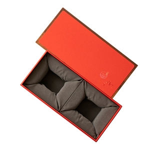 茶叶罐包装礼盒高端茶具礼盒小两罐包装一壶一杯茶壶主人杯空盒