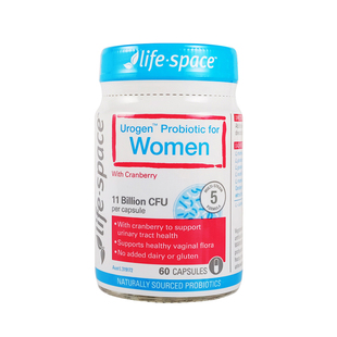 life space女性益生菌妇科健康私处护理乳酸杆菌蔓越莓60粒