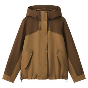AIGLE艾高女装冲锋衣功能面料通勤穿搭2026新款GTX夹克外套CA70