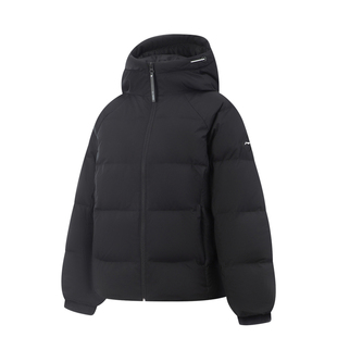 李宁短款短羽绒服女士健身系列保暖女装立体裁剪防泼水运动服