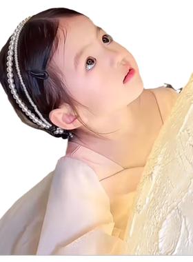 女童超仙珍珠发箍女宝宝头箍