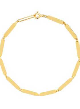 Le'Murmure古法手工18k金手链