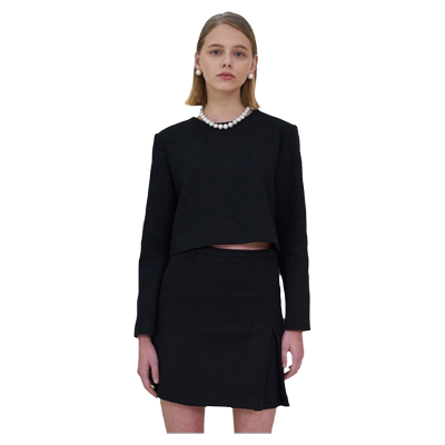 小香风套装半身裙高级2023年外套