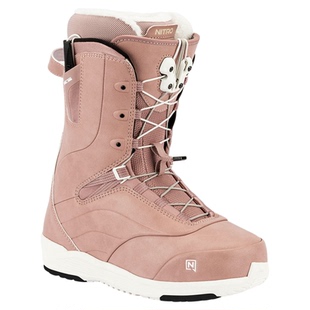 NITRO尼卓滑雪鞋2526女款CROWN抽绳单板雪鞋全能新手进阶公园雪靴