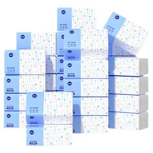 漫花30大包纸巾抽纸整箱家用卫生纸实惠4D压花气垫纸巾婴儿纸面巾