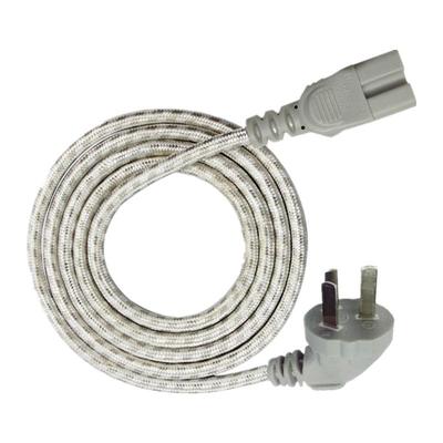 亚红插头公牛电源线三孔品字通用