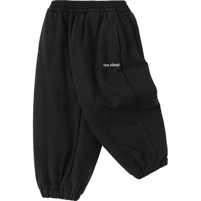 巴拉巴拉儿童裤子男童女童夹棉加厚运动裤秋冬季新款童装长裤潮小