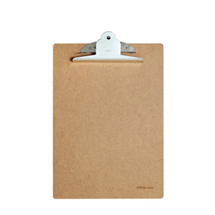 得力板夹A4文件夹垫板写字板夹菜单夹子纸夹板A5车间蝴蝶夹板夹办公写字垫板开会书写板学生写字垫板考试用板