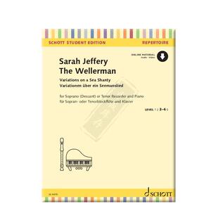 Jeffery Sarah The Wellerman Variations on a Sea Shanty 朔特原版乐谱书 SE1057D