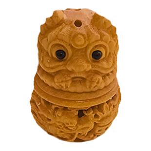 檀木龙宝宝蛇胎发纪念品制作百胎毛新生婴儿乳牙保存瓶脐带收藏盒