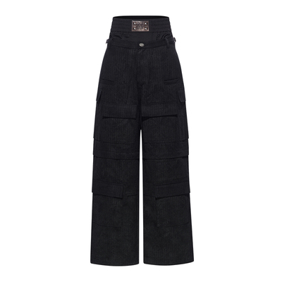 BORON ATOMS by BLINDNOPLAN 可拆卸双腰多口袋工装裤潮流百搭