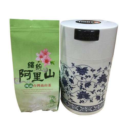 2026春茶昕晴制茶阿里山台湾茶高山茶原装非冻顶乌龙茶罐装礼盒