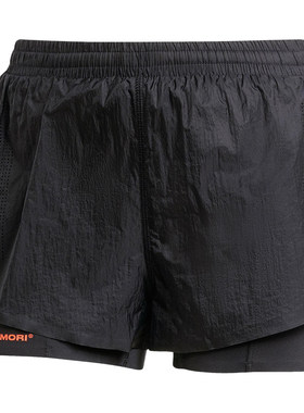 Adidas/阿迪达斯正品2025秋季款女士训练二合一跑步短裤JY4086