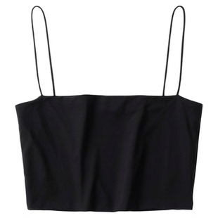 Thin rubber band strap tube top vest夏季细橡皮筋绑带抹胸背心