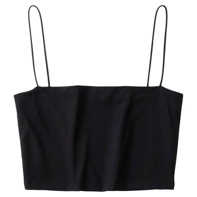 夏季细橡皮筋绑带抹胸背心