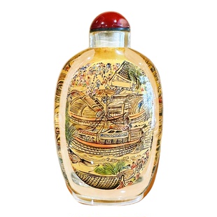 新品上架内画鼻烟壶非遗手工艺中国风出国礼品送老外特色定制礼品