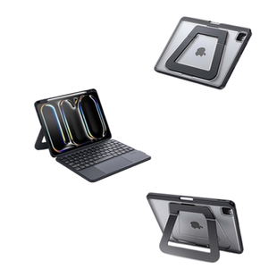 酷盟2026新款iPad妙控键盘适用苹果Air7壳平板电脑11代保护套Pro一体9磁吸拆分蓝牙秒触控专用6鼠标套装13寸8