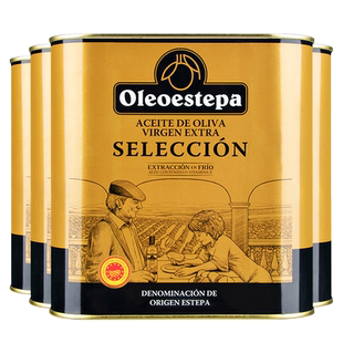 奥莱奥EstepaPDO橄榄油特级初榨精选系列2.5升铁X4