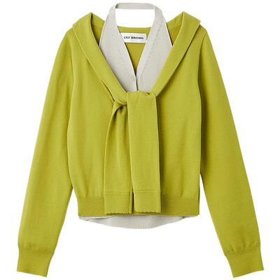 LILYBROWN针织背心针织衫套装