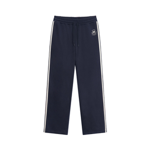 【复古回潮】BODYDREAM做旧印花男款裤子廓形撞色直筒长裤休闲裤