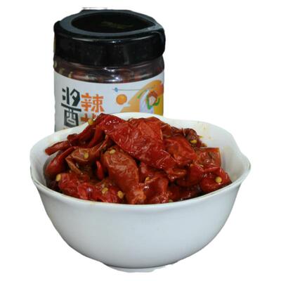 陕西辣椒酱整条美食特产