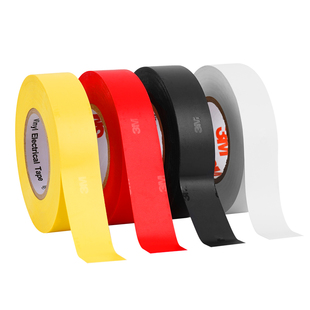 3M电工绝缘胶带耳机tpyec数据线外皮破损修补胶布电源线USB接口外皮防折断保护套手机充电线破损修复专用胶带