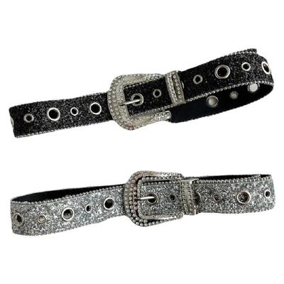 辣妹y2k复古免打孔裤带酷美式