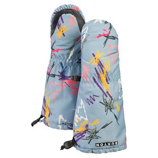 美国burton伯顿儿童包指滑雪手套护手防风防寒保暖透气抓绒