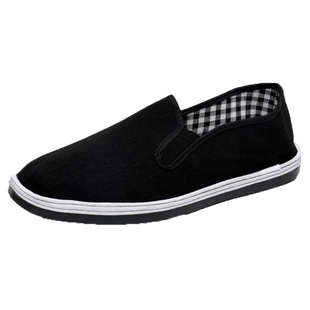 老北京布鞋男士春季新品千层底帆布防滑工作单鞋中老年爸爸布鞋