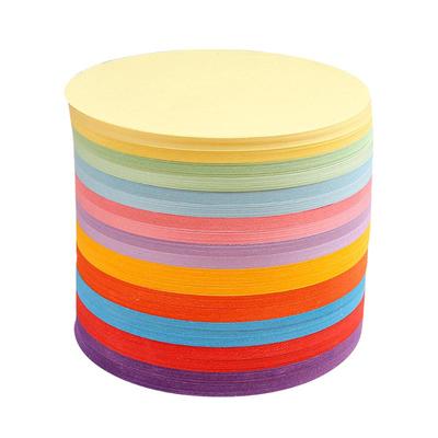 元浩彩色软折纸手工制作圆形纸片