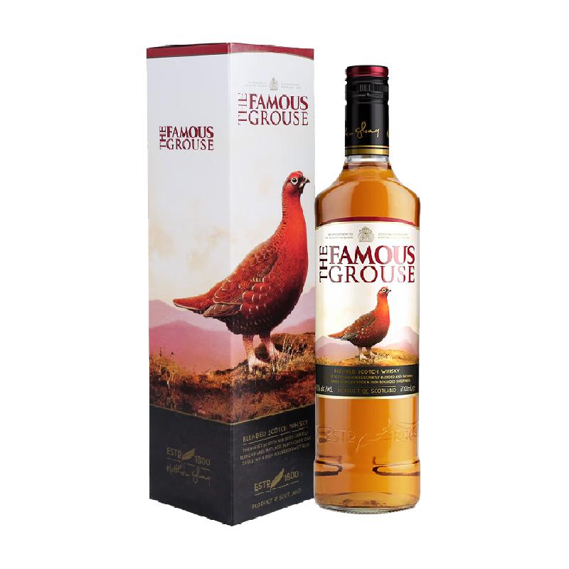 威雀调配苏格兰威士忌鸡尾酒基酒调酒The Famous Grouse700ml礼盒