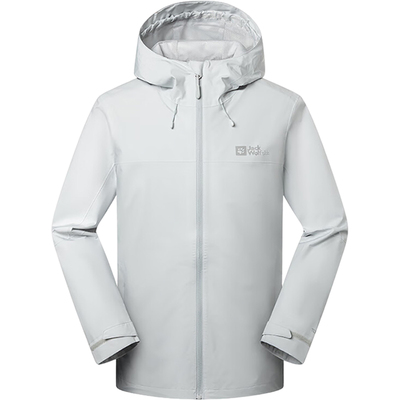 Jack wolfskin/狼爪正品新款男士拉链单薄冲锋衣5033351-6709