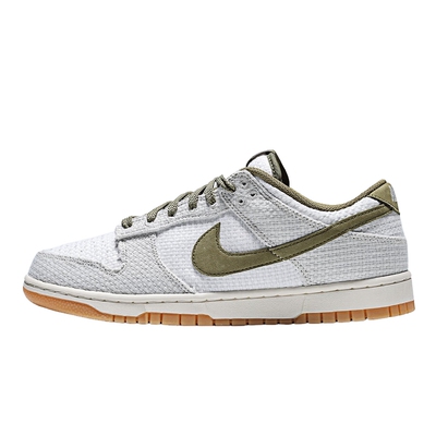NIKE耐克男鞋编织鞋面DUNK LOW低帮复古休闲板鞋运动鞋II7078-001