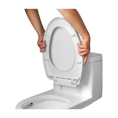 加厚坐便盖板老式更换马桶盖通用