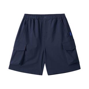 迪卡侬SPW365428运动短裤泡泡纱速干防晒夏季户外休闲工装男RFS2