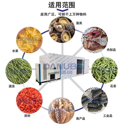 腊肉鸡鹅牛羊肉鱼块烘干设备 腊肠酱板鸭风干机 肉制品冷风烘干机