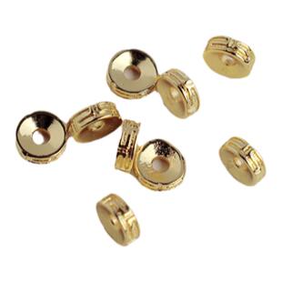 18K包金镀金保色万字复古隔片6mm自制diy手工串珠散珠隔珠配饰