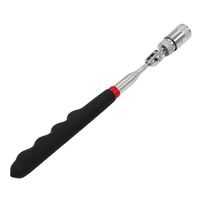 带LED灯伸缩捡拾器磁力吸铁棒