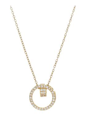 微镶锆石气质锁骨链女小众设计感小蛮腰项链精致简约颈链