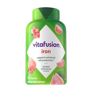 vitafusion素颜底妆维生素复合维生素女维铁软糖营养包发肤甲