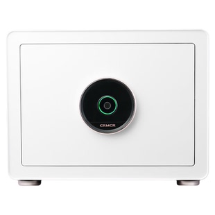 卡唛crmcr首饰保险箱家用已接入米家APP首饰保险柜家用小型30CM指纹密码箱衣柜入墙办公防盗全钢保管箱夹万