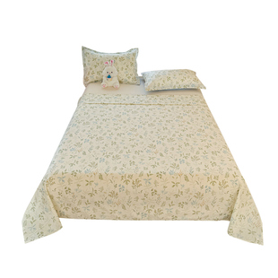 2026新款纯棉100全棉床单单件四季通用宿舍单人被单枕套三件套a类