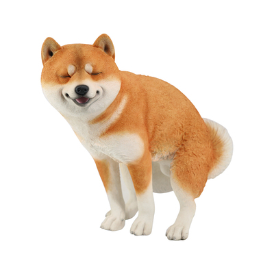 [JXK官方店]1/1拉屎柴犬仿真模型