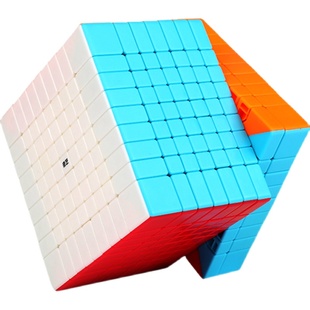 奇艺五六七八九十阶魔方实色比赛专用全套5678910高阶顺滑高难度