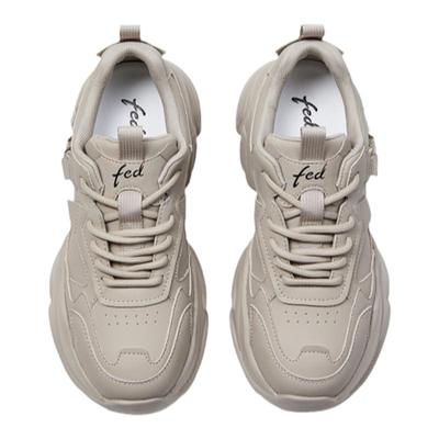 厚底运动休闲鞋女健步鞋老爹鞋