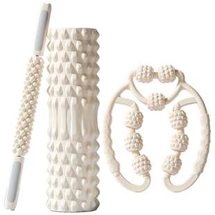 泡沫轴瑜伽柱泡沫滚轴滚轮非专业瘦腿神器瑜伽健身器材腿部按摩器