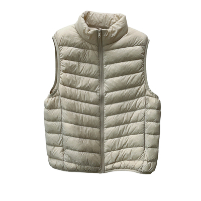 立领轻薄羽绒马甲女背心女上衣